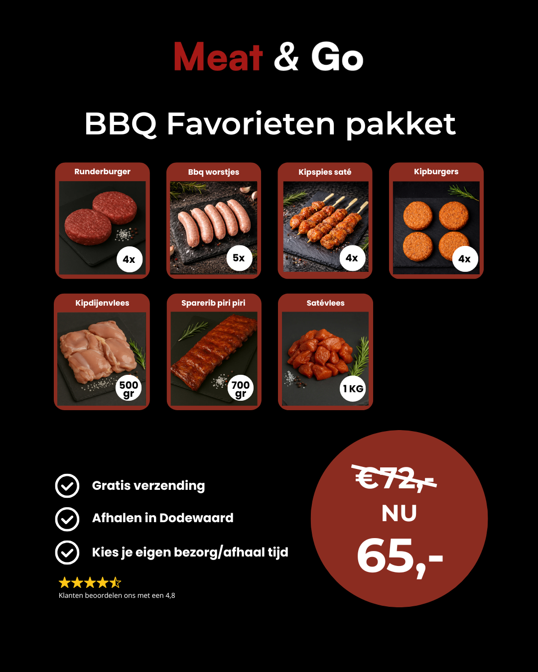 BBQ Favorieten Pakket